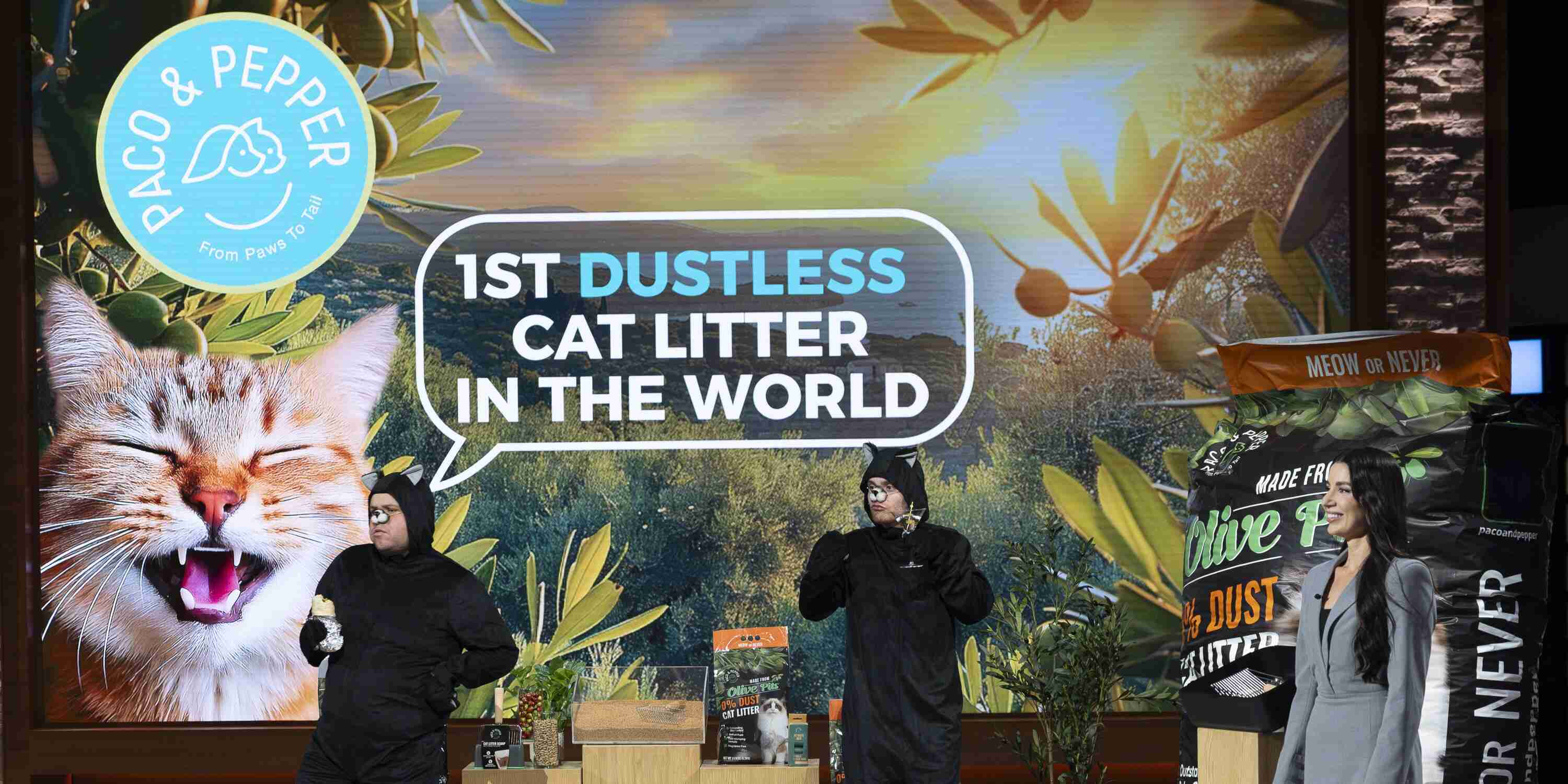 Paco & Pepper Shark Tank Update: Dust-Free Litter For Cats
