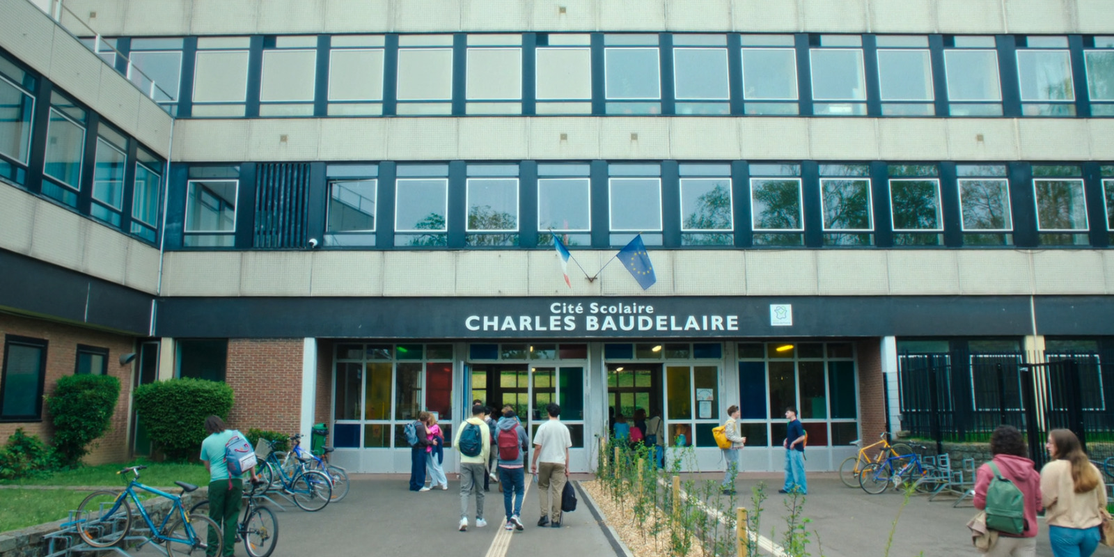 Is the Charles Baudelaire High School Based on a Real Place?